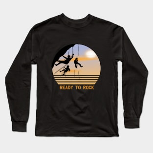 Rock Climbing Long Sleeve T-Shirt